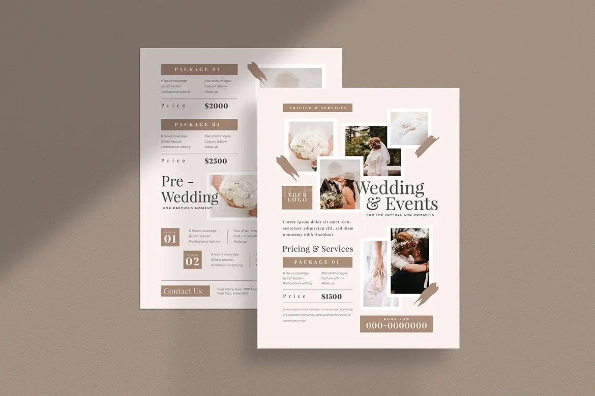 Photography Pricing Guide Template
