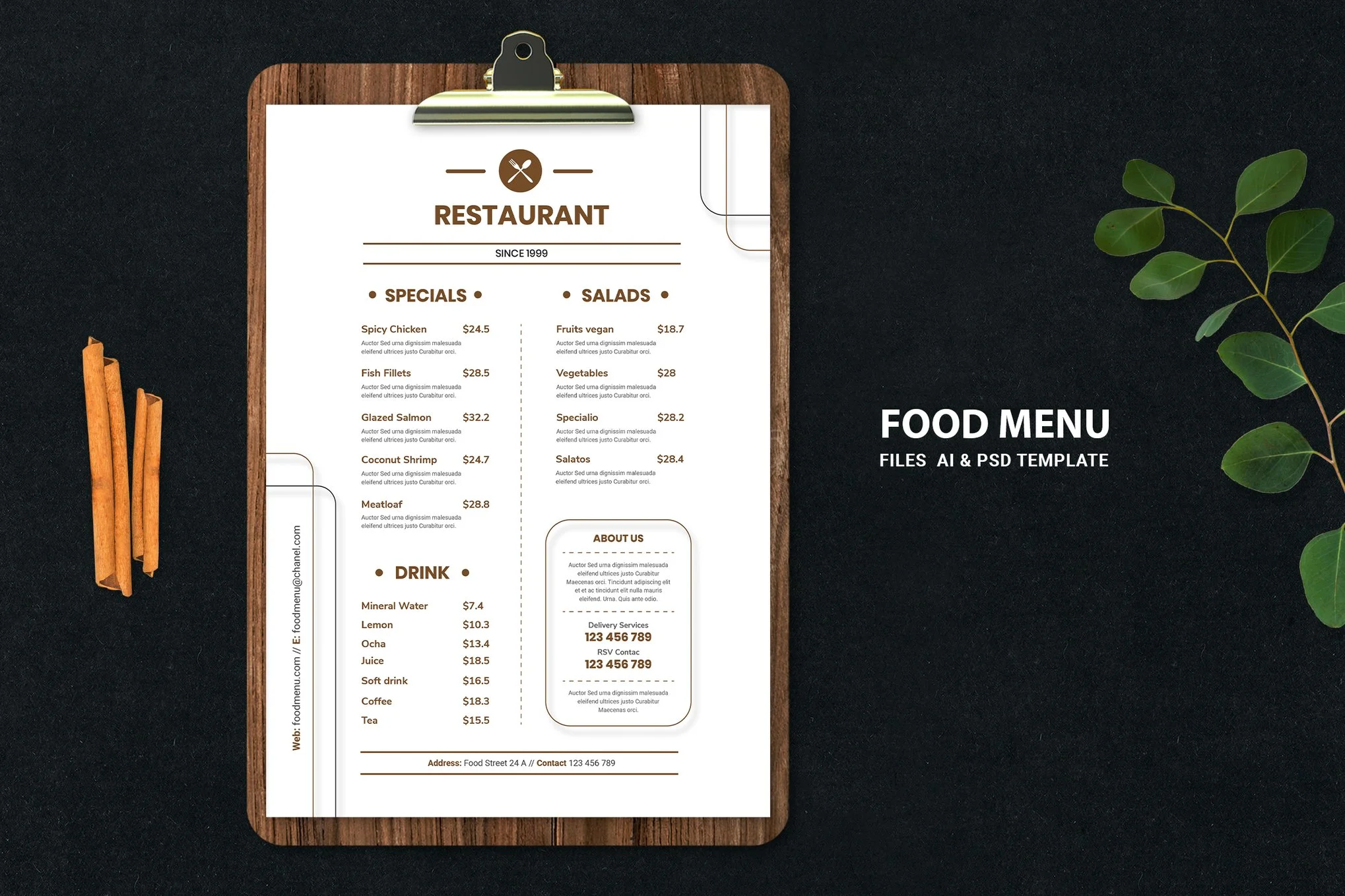 Food Menu