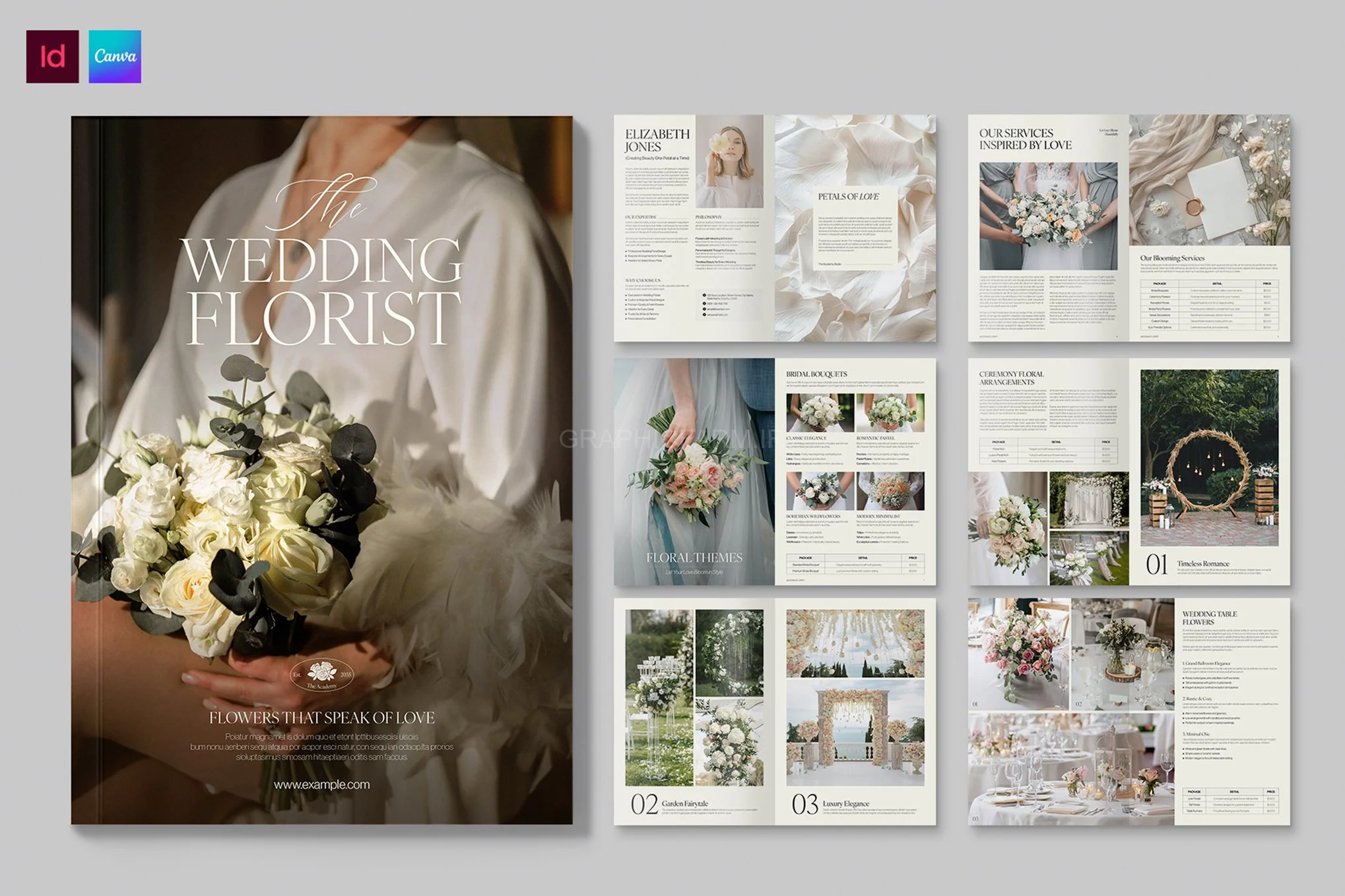 Florist Brochure / Catalog Template