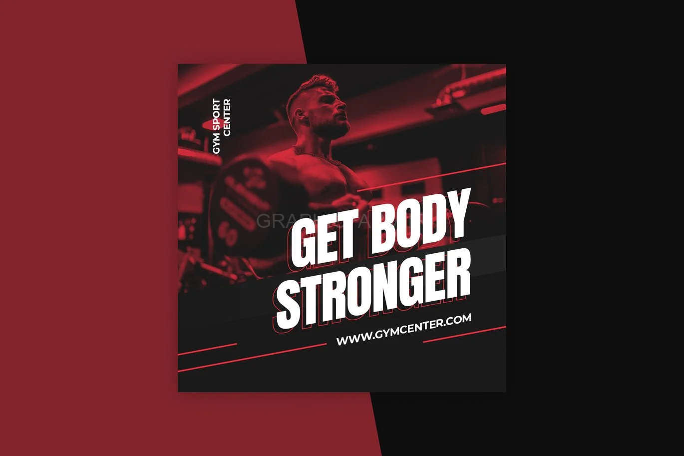Sport Gym Social Media Template