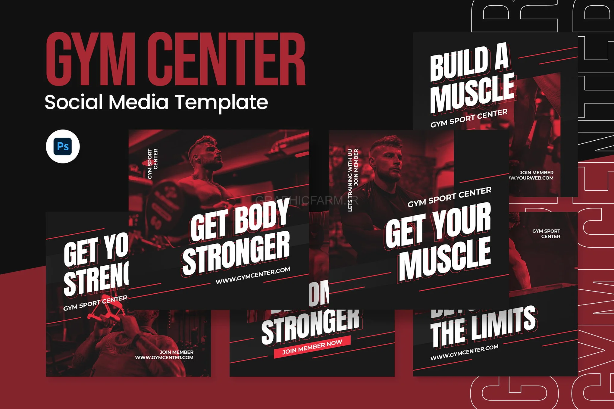 Sport Gym Social Media Template