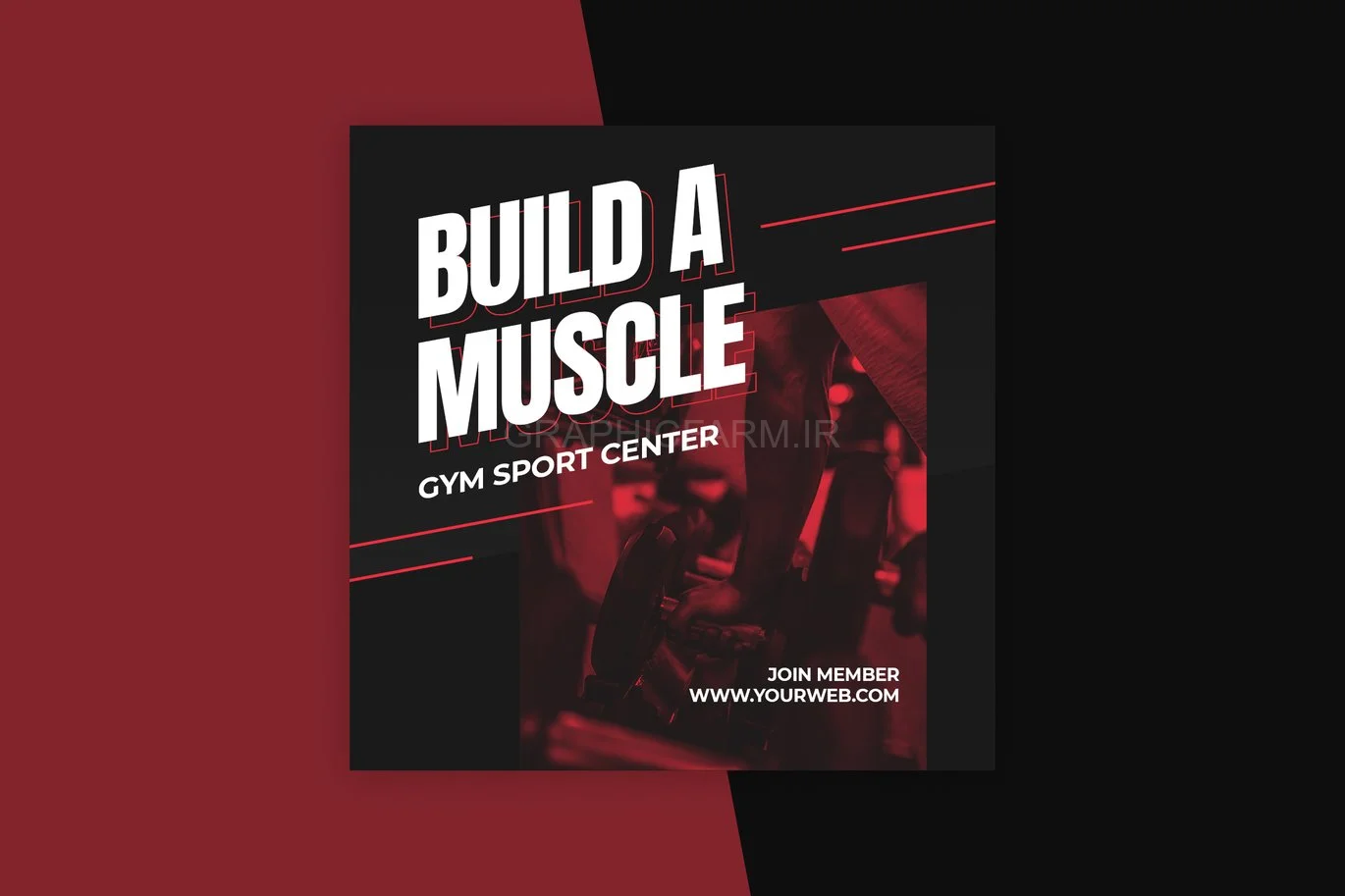 Sport Gym Social Media Template