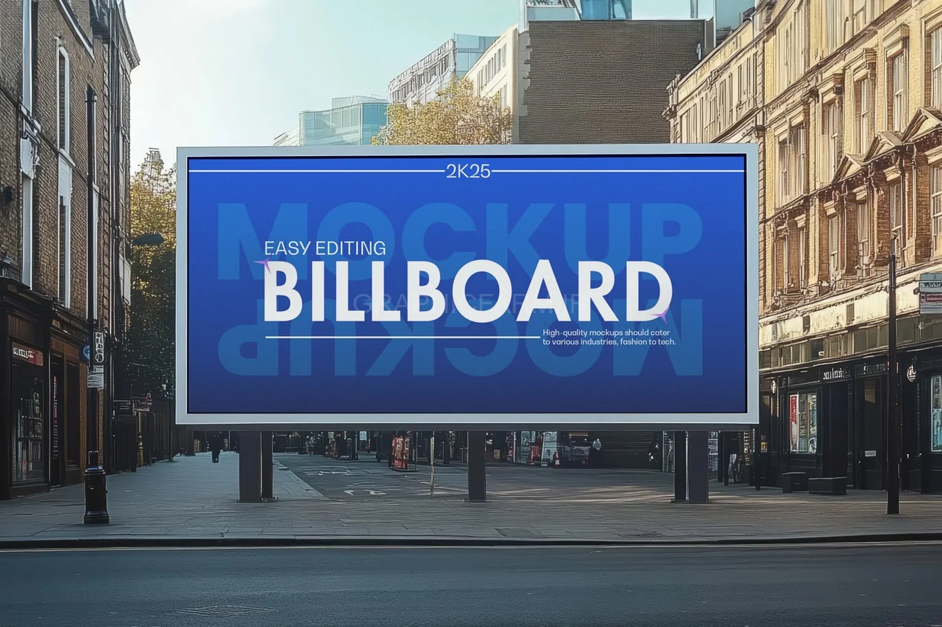 City Billboard Mockup