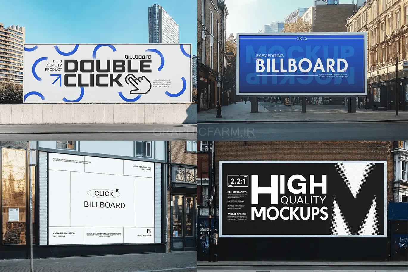 City Billboard Mockup