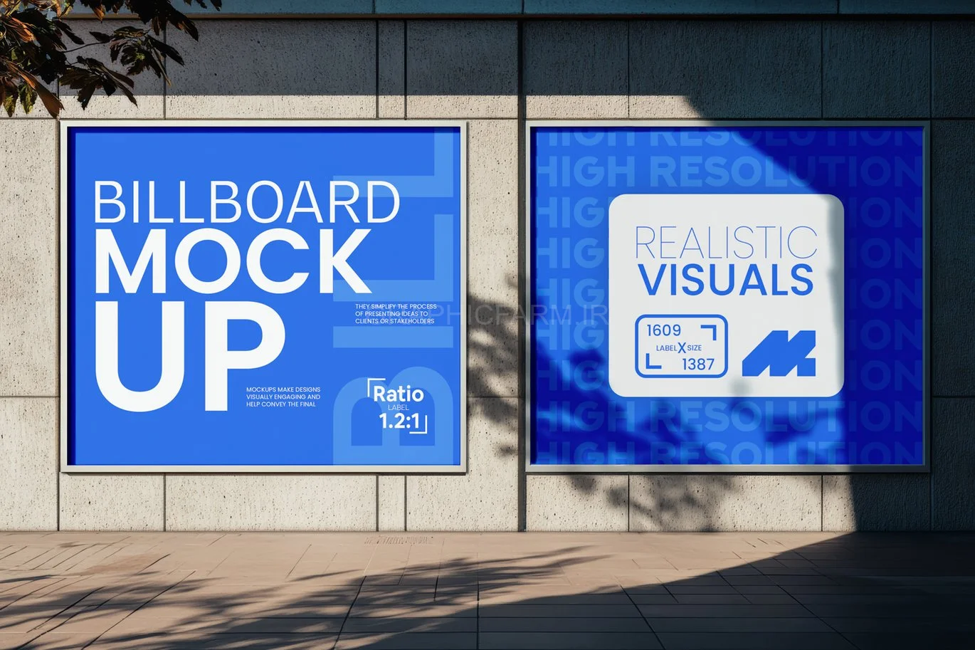 City Billboard Mockup