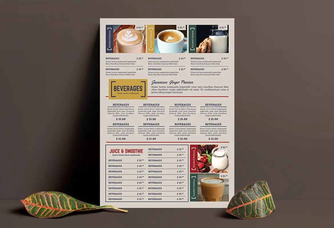 Restaurant Food Menu