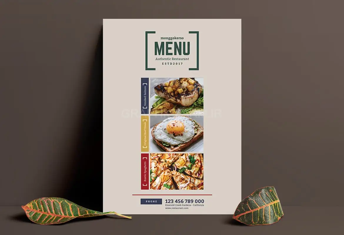 Restaurant Food Menu