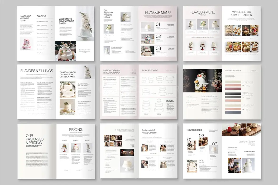 Wedding Cake Catalog