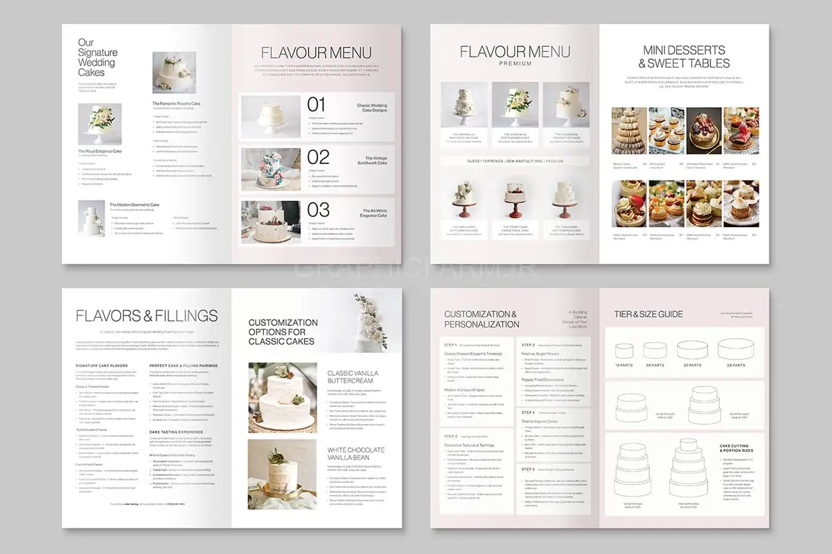 Wedding Cake Catalog