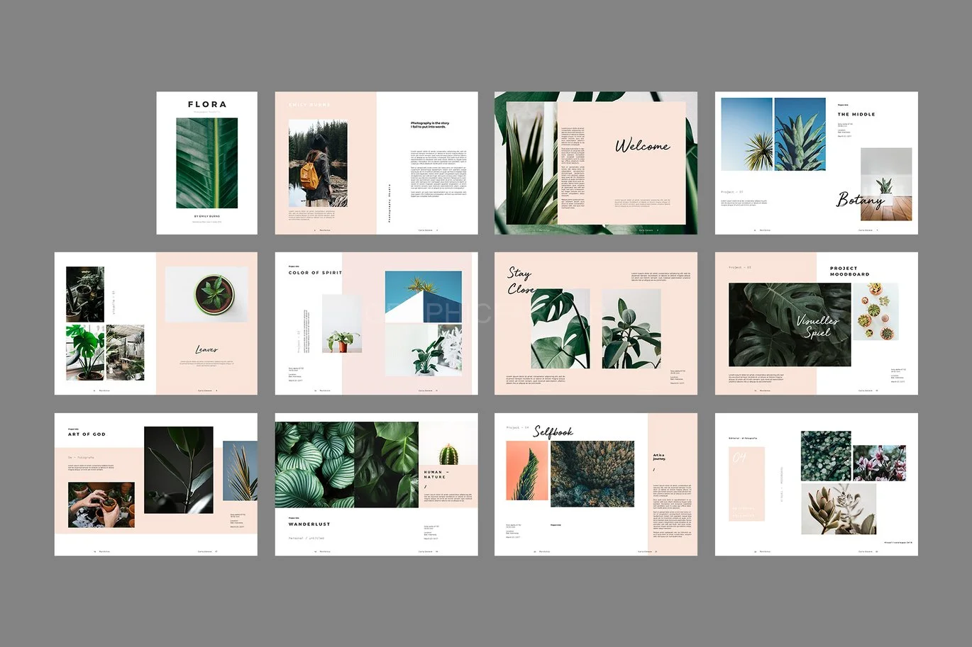 Photography Portfolio Brochure Template