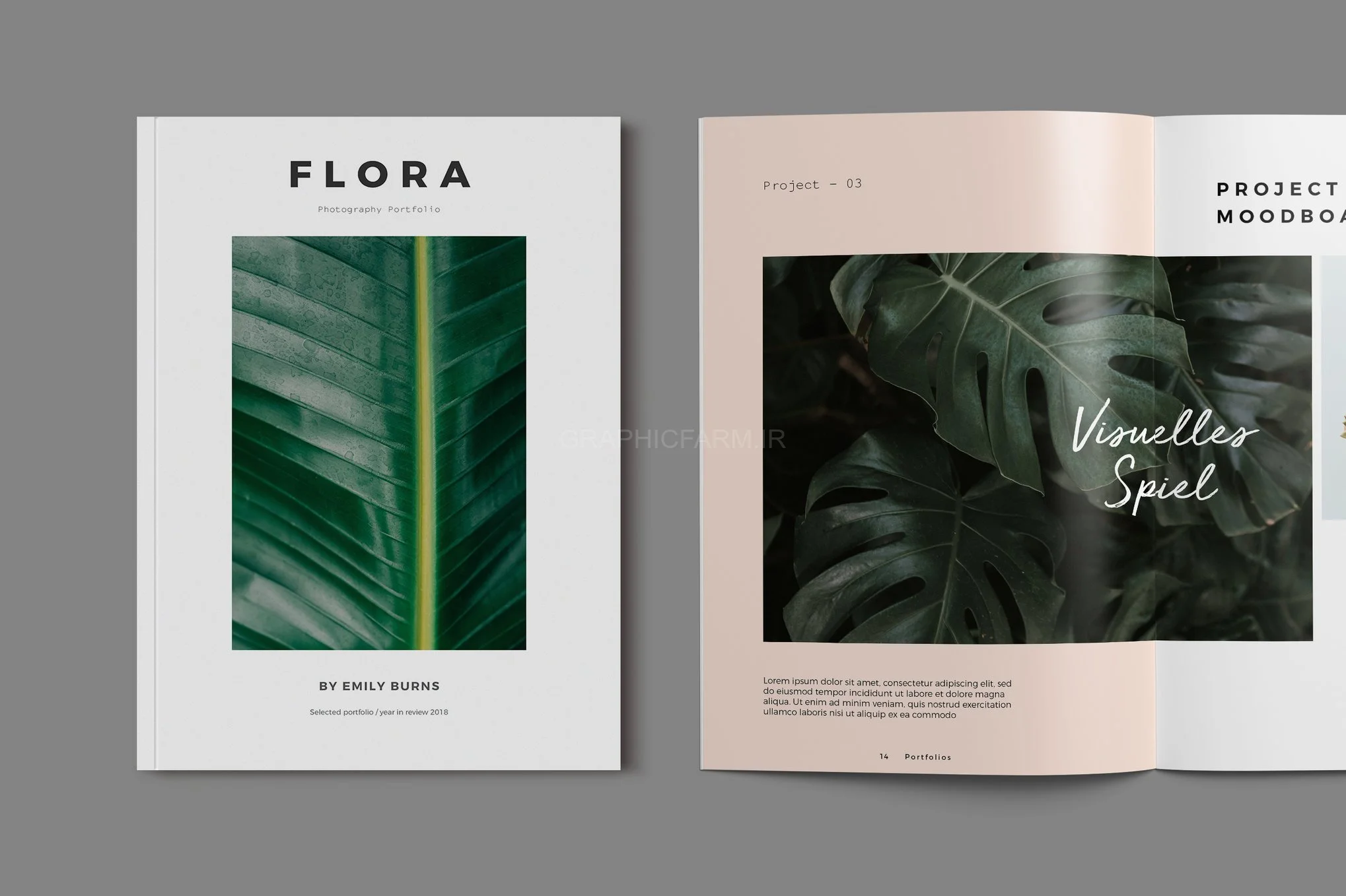 Photography Portfolio Brochure Template