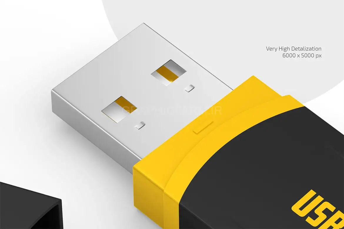 USB Flash Drive Mockup Set