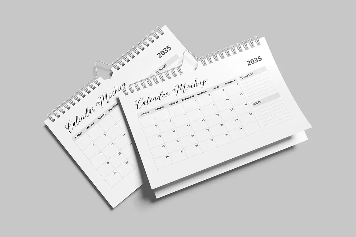 Calendar Mockup