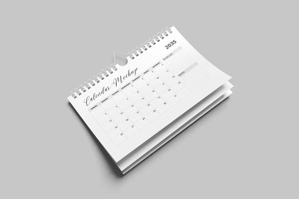 Calendar Mockup