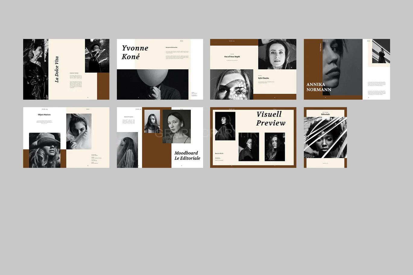 Photography Portfolio Brochure Template