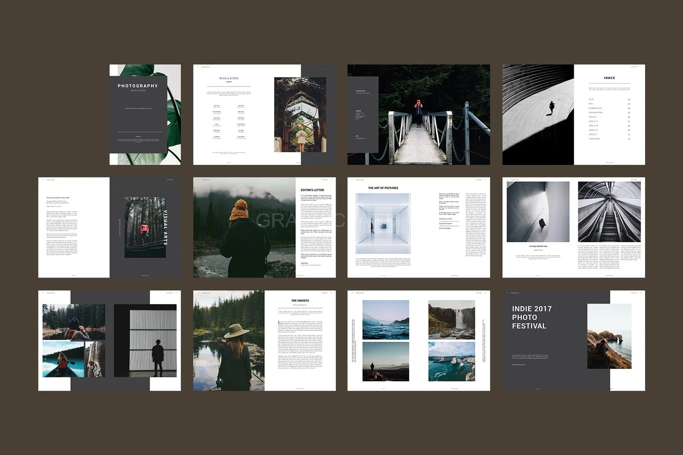 Photography Magazine Template