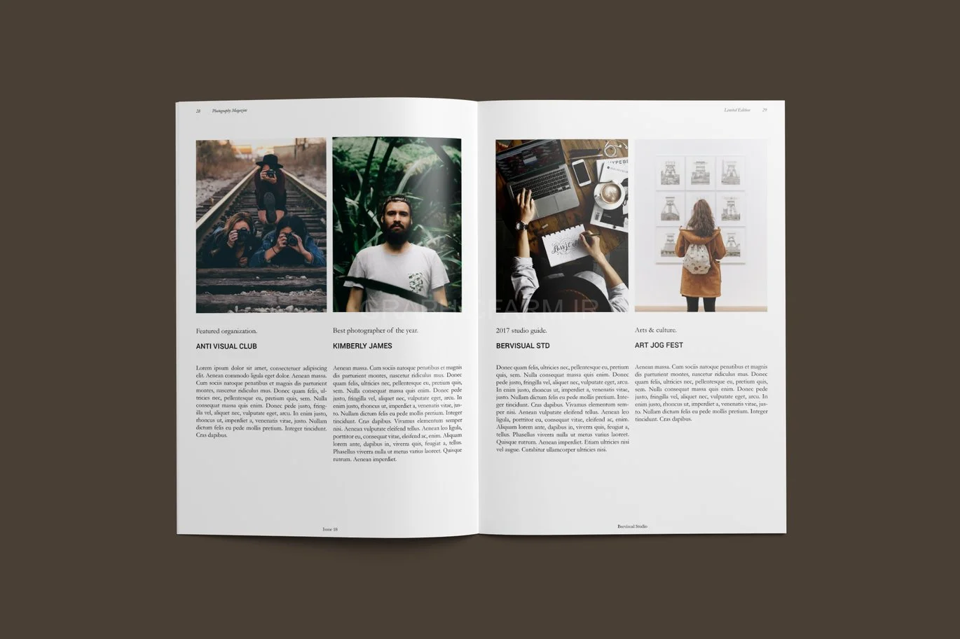 Photography Magazine Template
