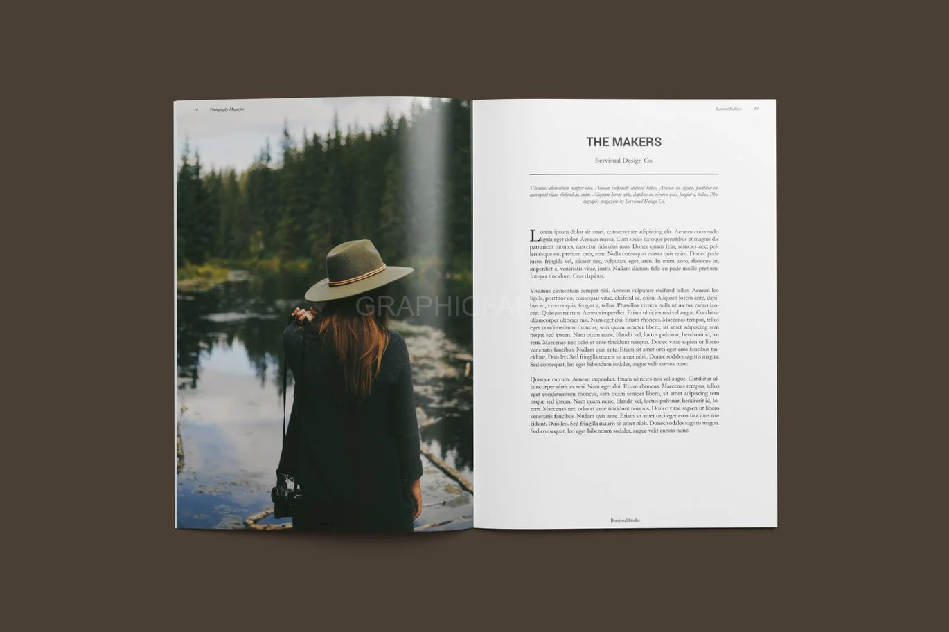 Photography Magazine Template