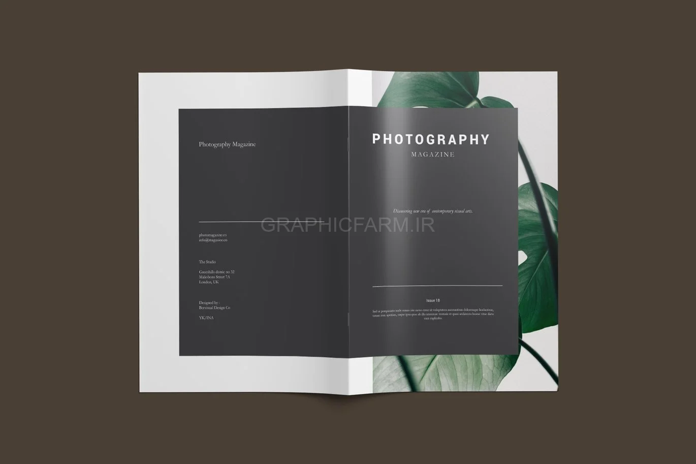 Photography Magazine Template