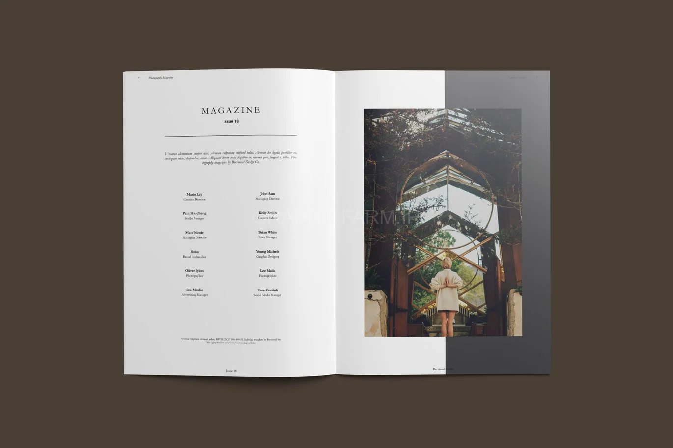 Photography Magazine Template