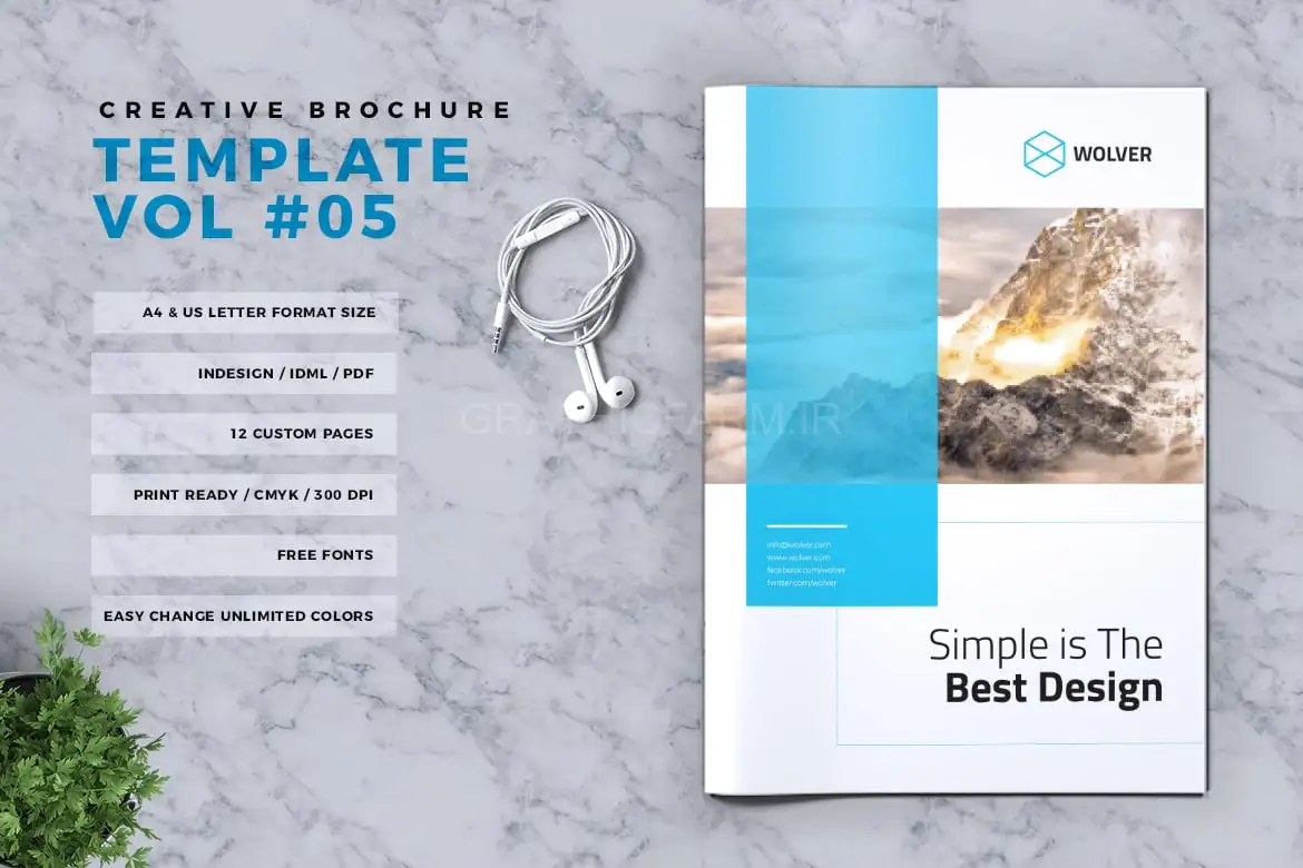 Creative Brochure Template Vol. 05