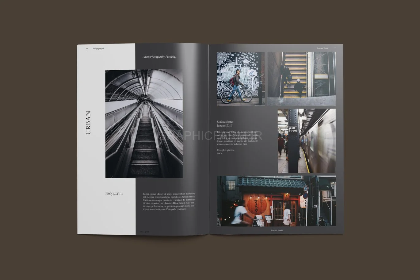 Photography Portfolio Brochure Template