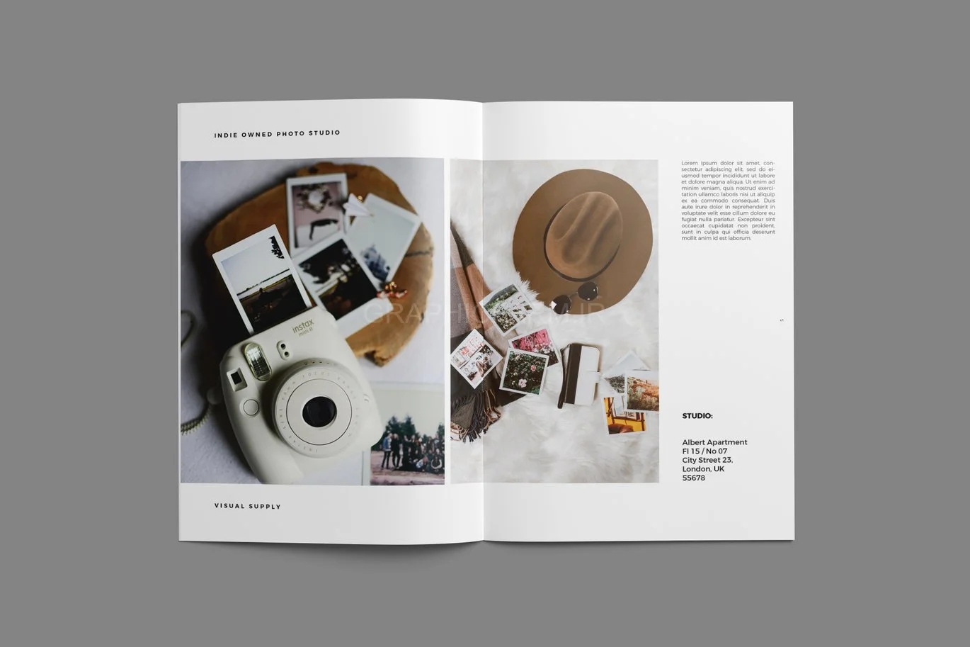 Photography Portfolio Brochure Template