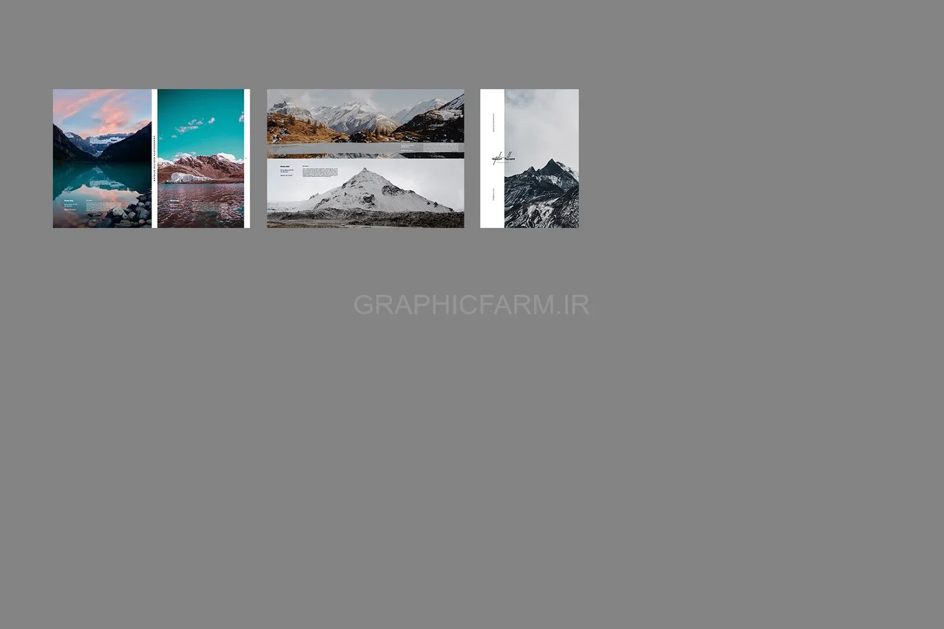 Photography Portfolio Brochure Template