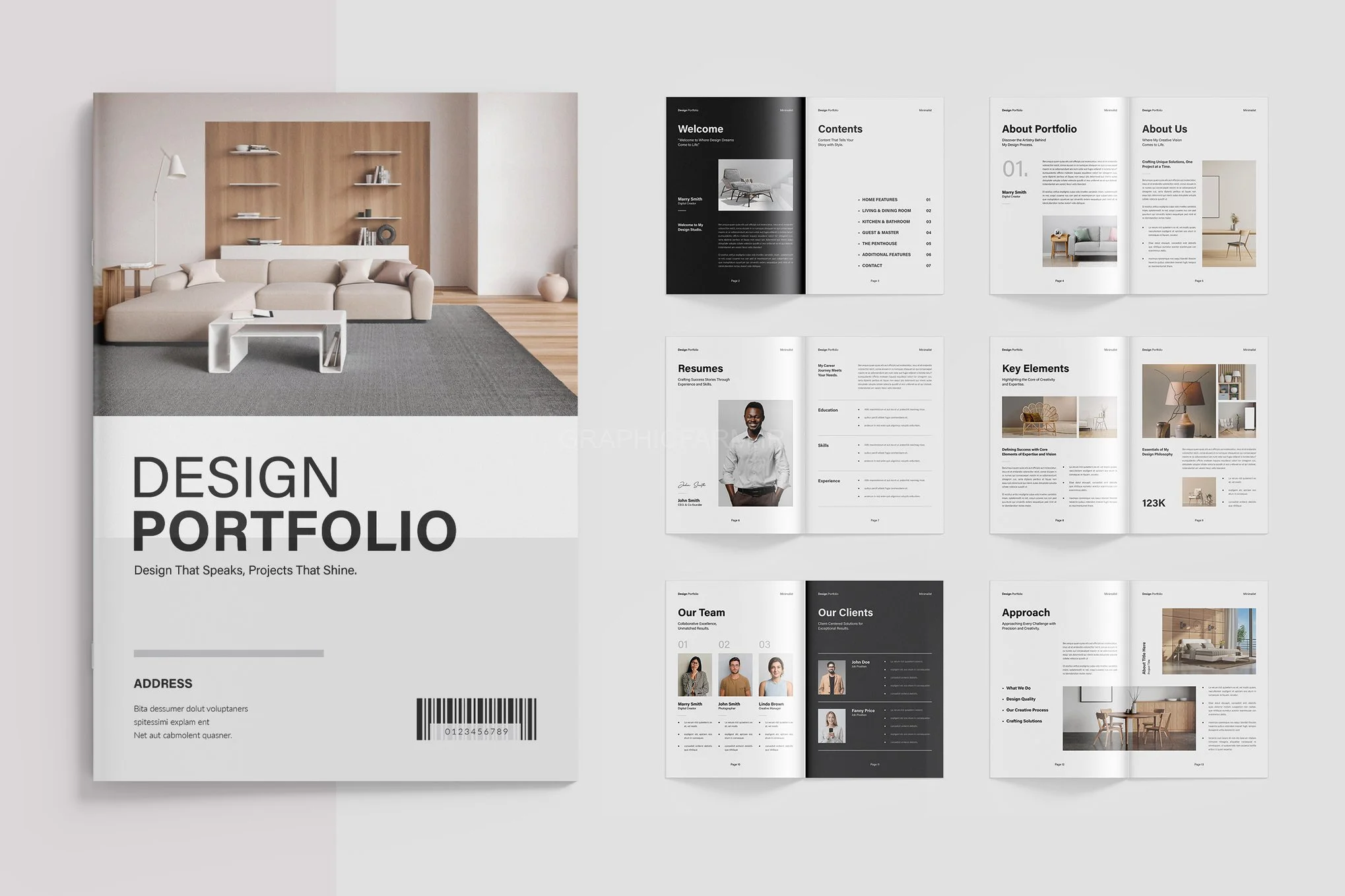 Portfolio Brochure Template