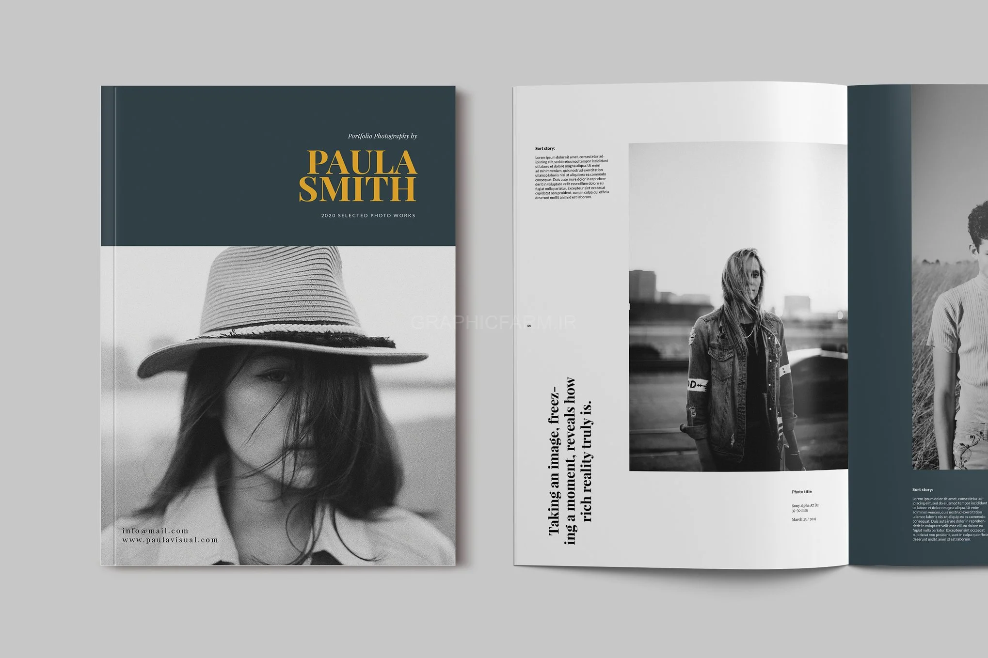 Photography Portfolio Brochure Template