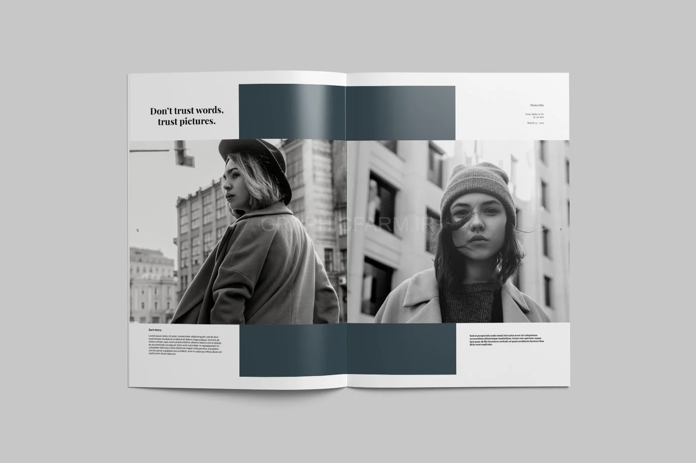 Photography Portfolio Brochure Template