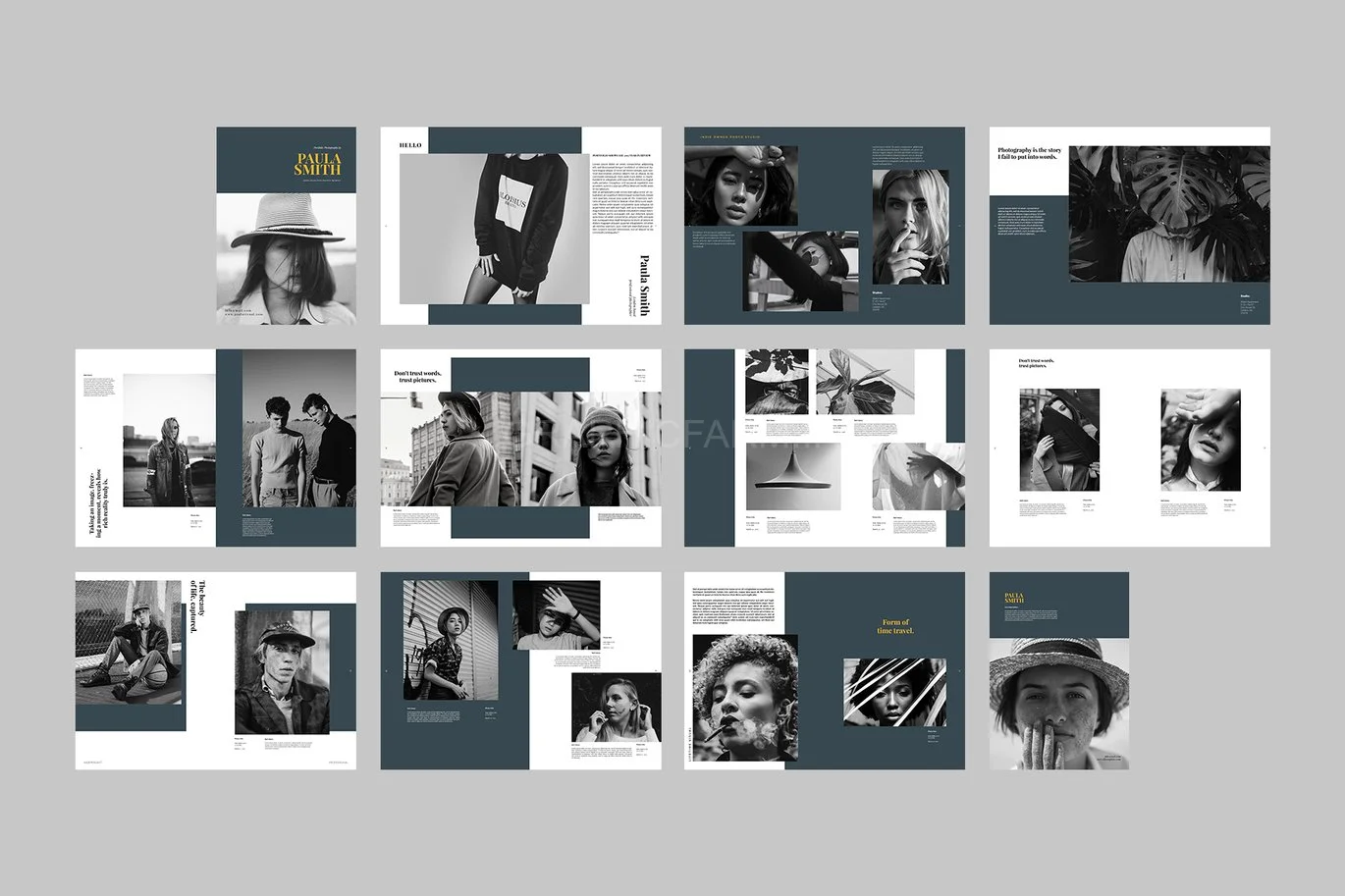 Photography Portfolio Brochure Template