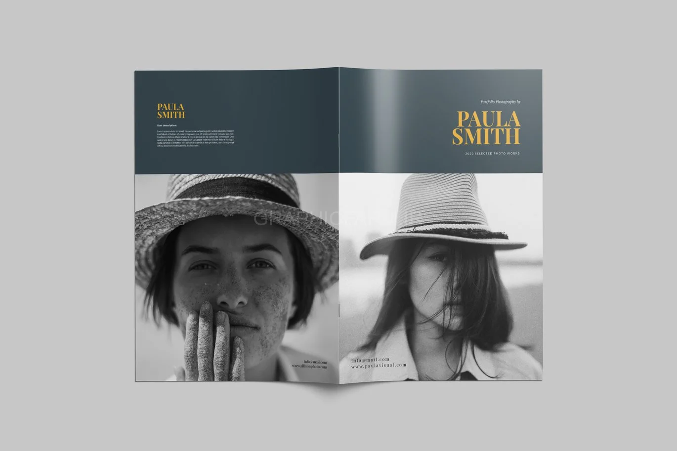 Photography Portfolio Brochure Template