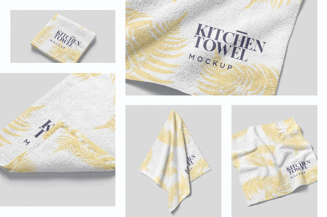 Kitchen Towel Mockups