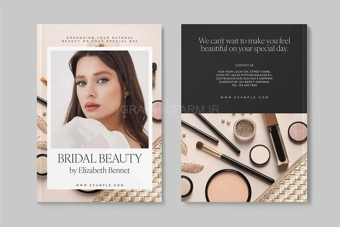 Makeup Artist Brochure & Portfolio Template