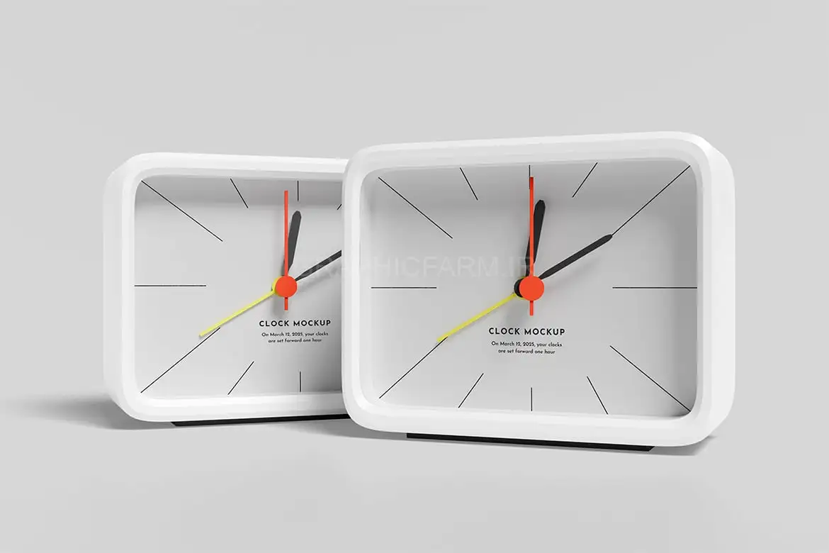 Clock Mockup