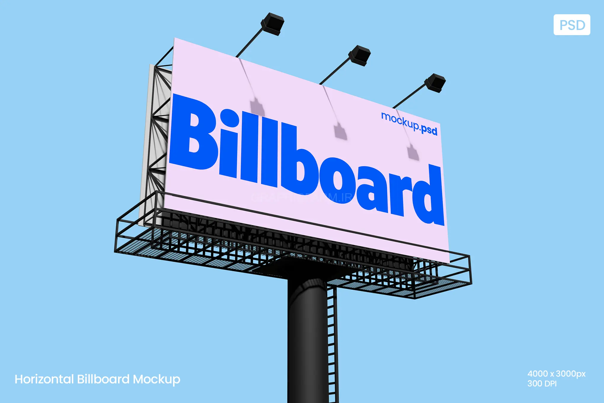 Horizontal Billboard Mockup