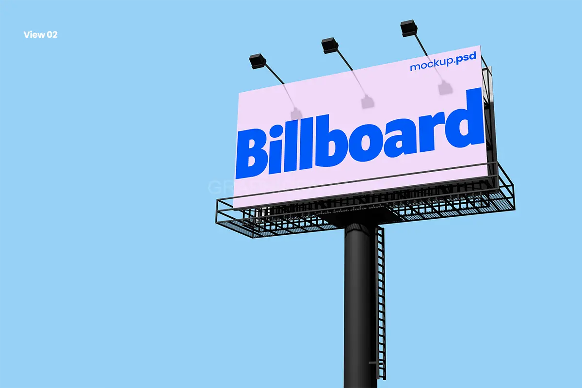 Horizontal Billboard Mockup