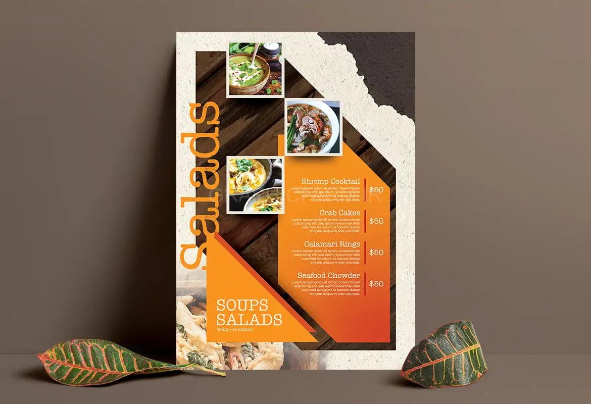 Restaurant Food Menu