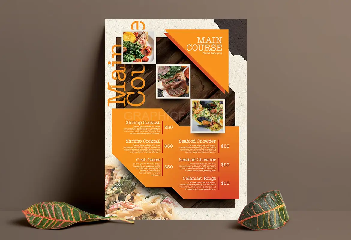 Restaurant Food Menu