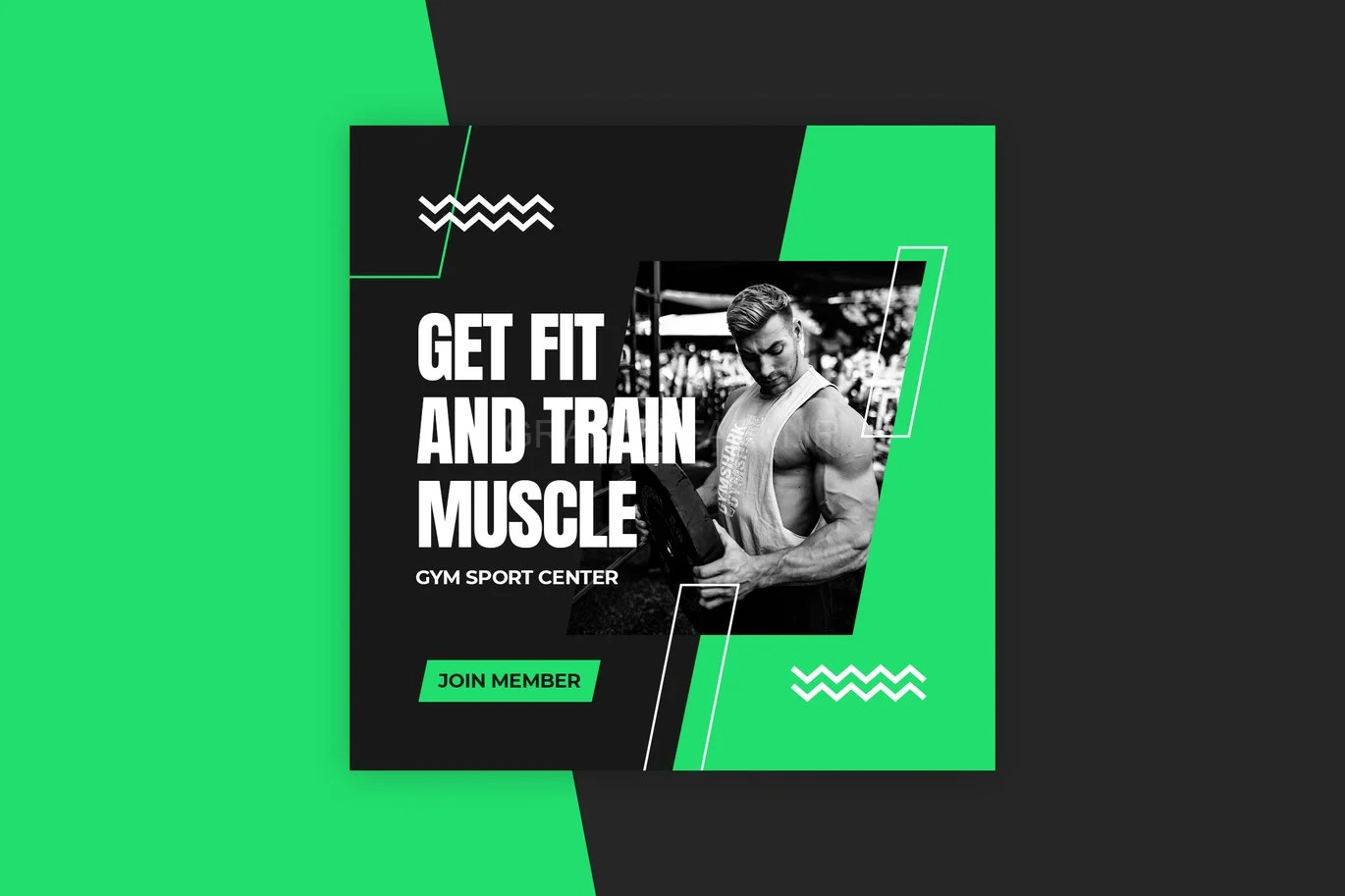Sport Gym Instagram Post