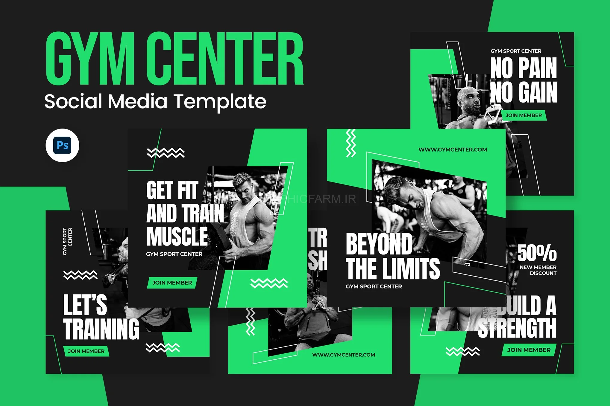 Sport Gym Instagram Post