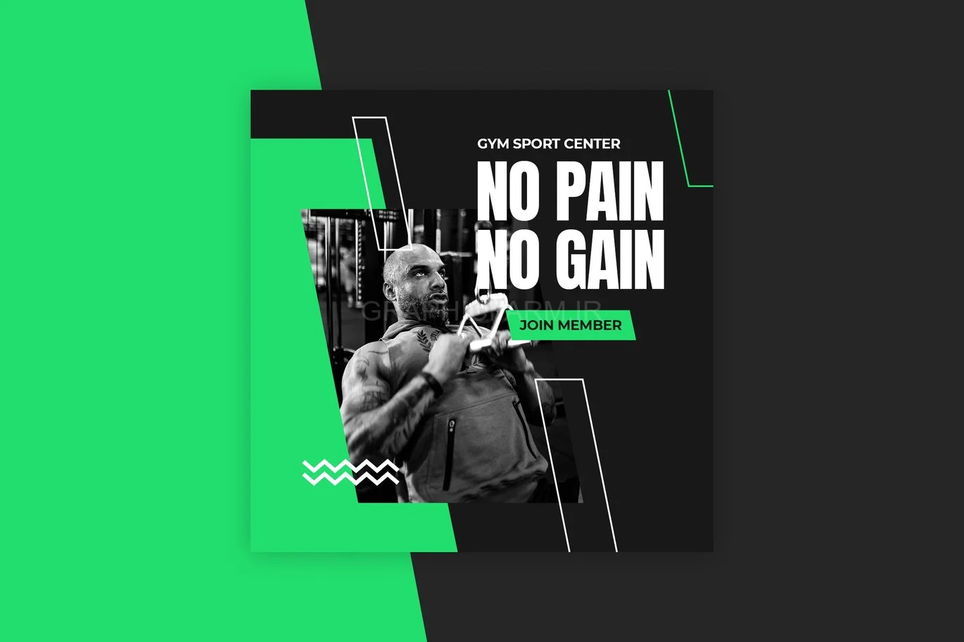 Sport Gym Instagram Post