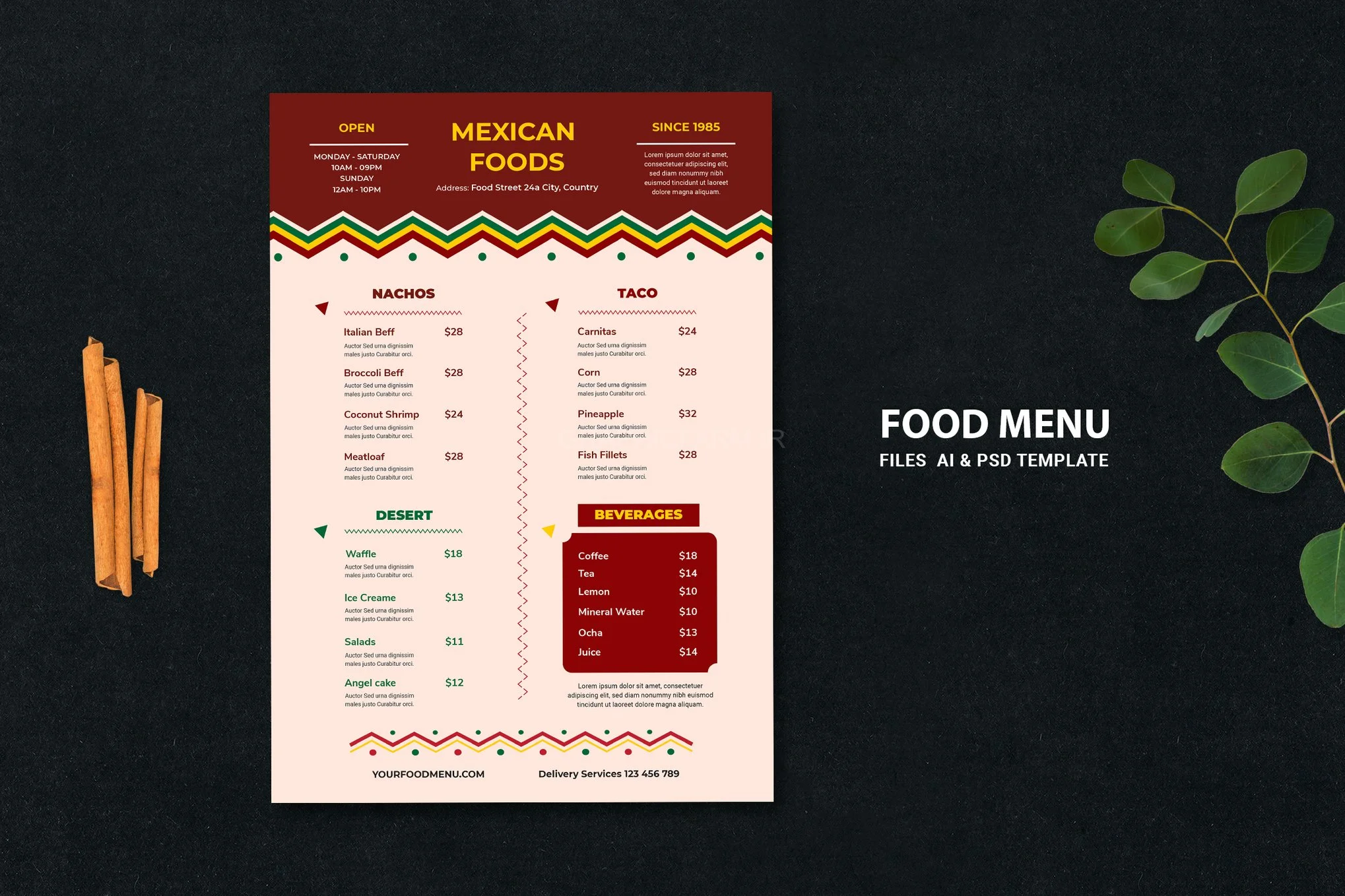 Food Menu
