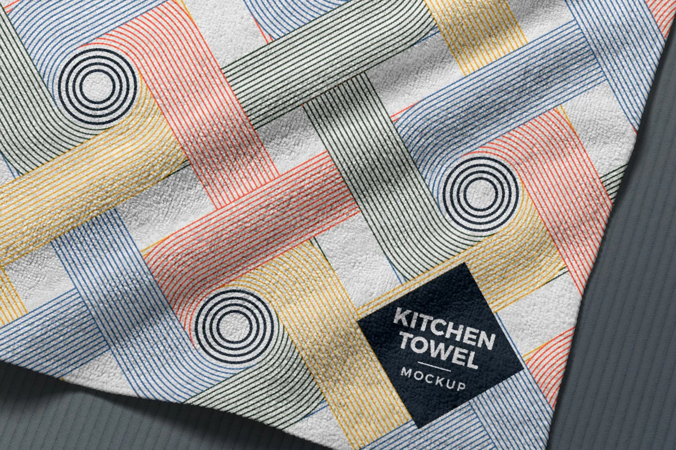 Kitchen Towel Mockup