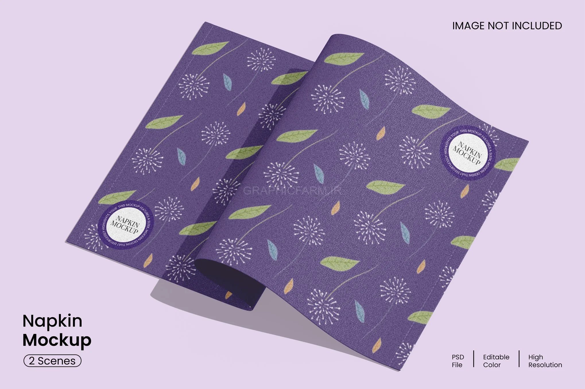Napkin Mockup
