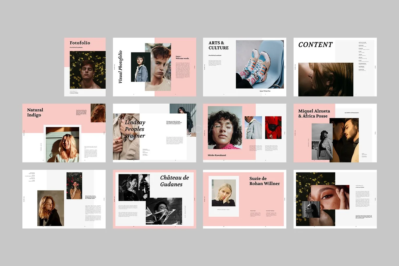 Photography Portfolio Brochure Template