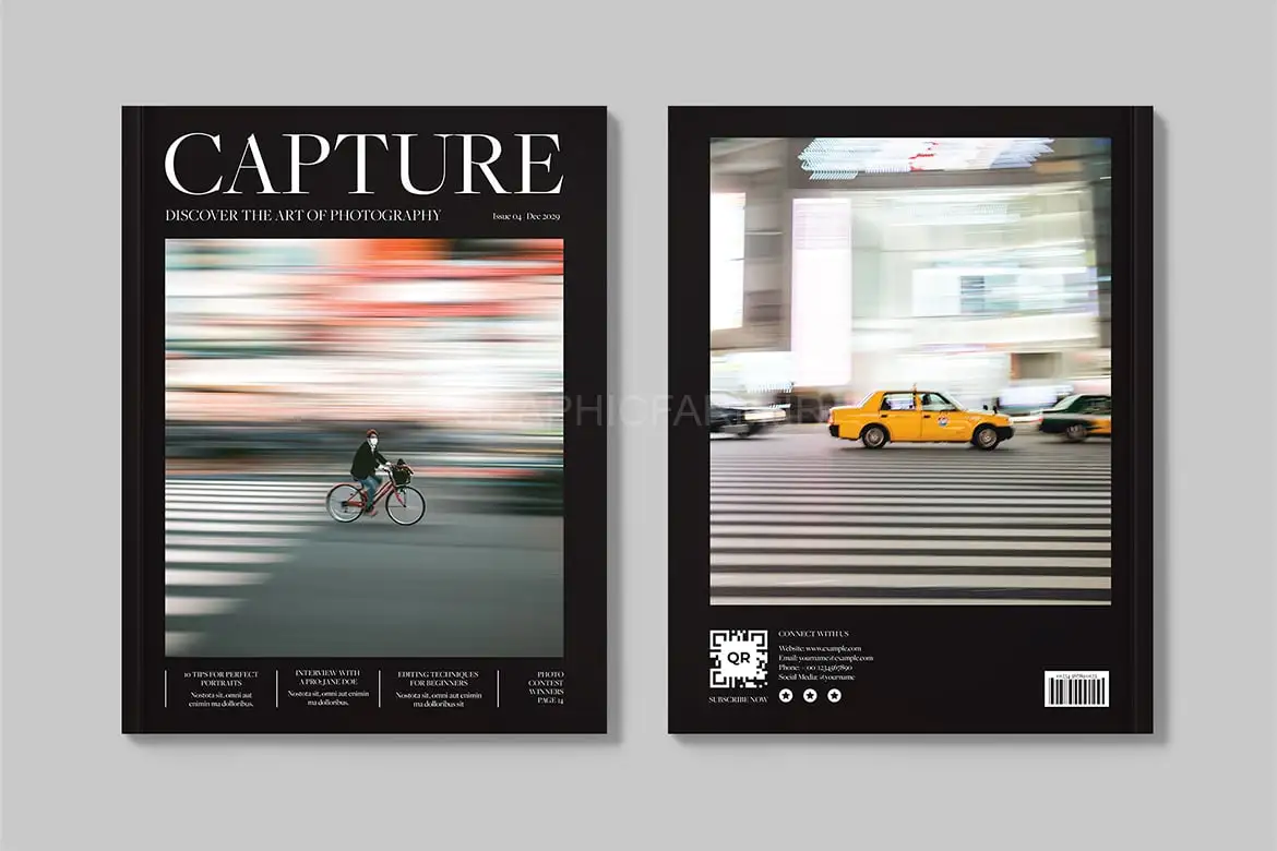 Photography Magazine Template