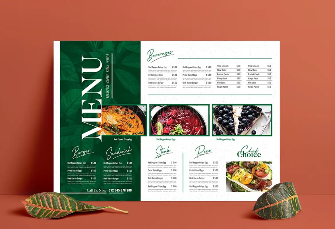 Restaurant Food Menu