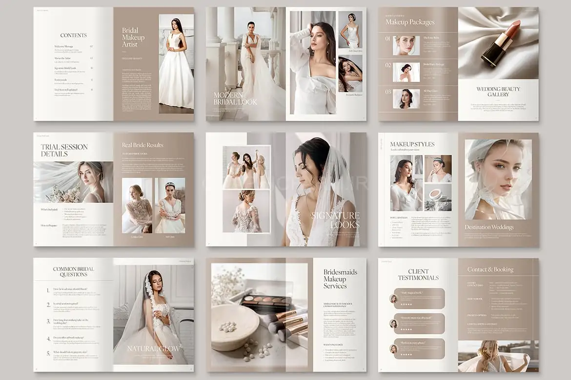 Wedding Brochure Template